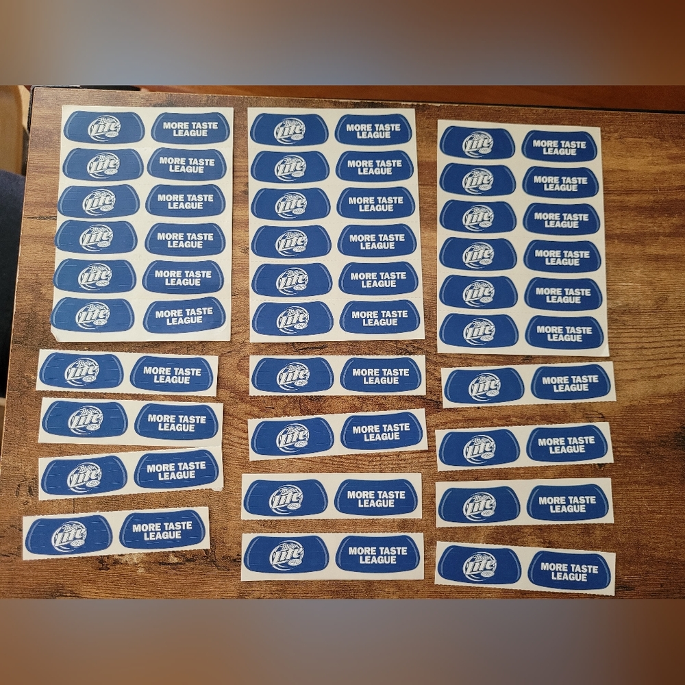 💚10 Ads/$10-New Miller Lite under eye sticker patches